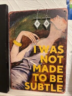 Gorgeous Vintage Looking Earrings—Nearly New